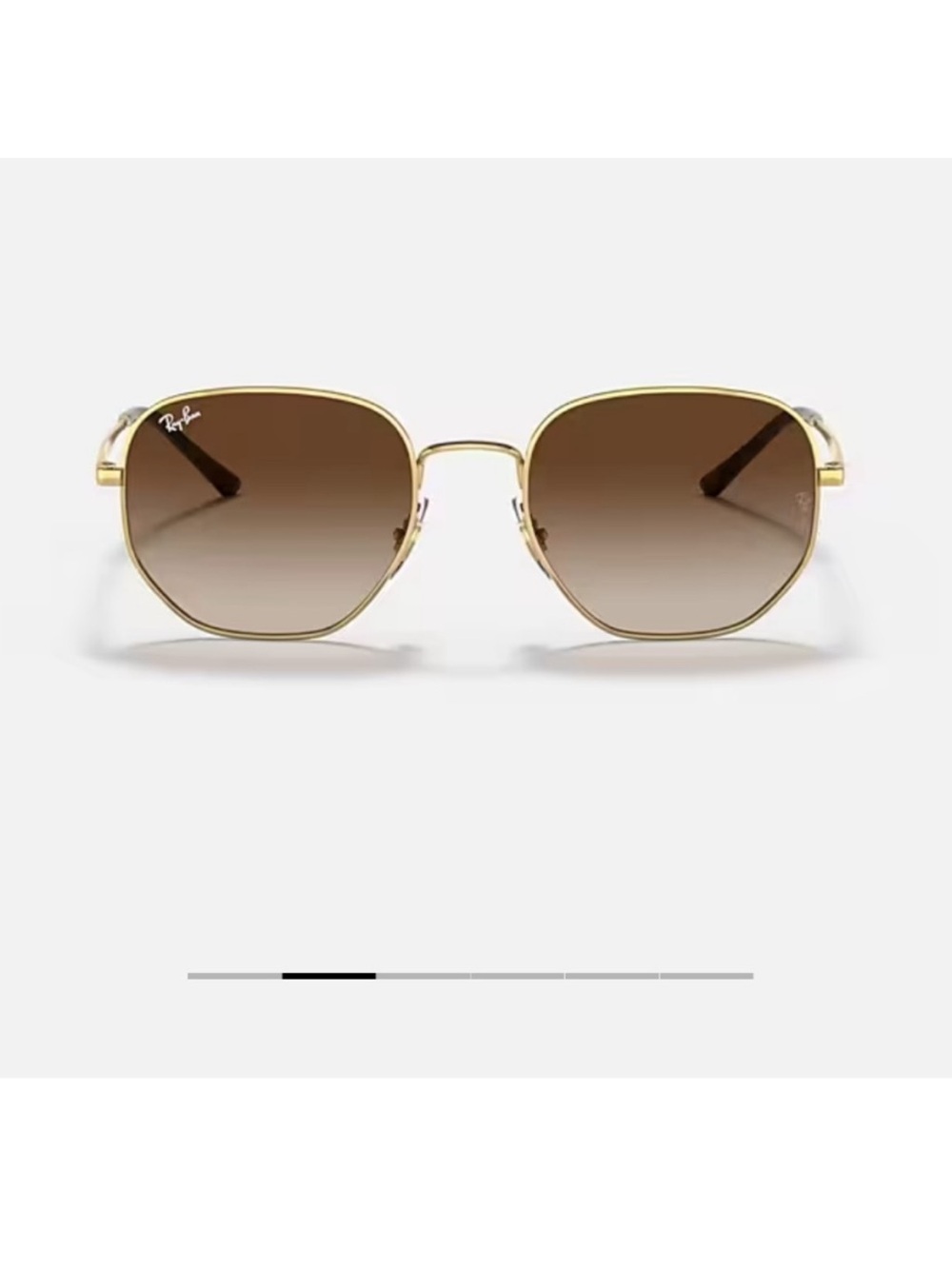 Ray-Ban Sunglasses in Arista Gold and Brown Gradient - RB3682 - Picture 5 of 5